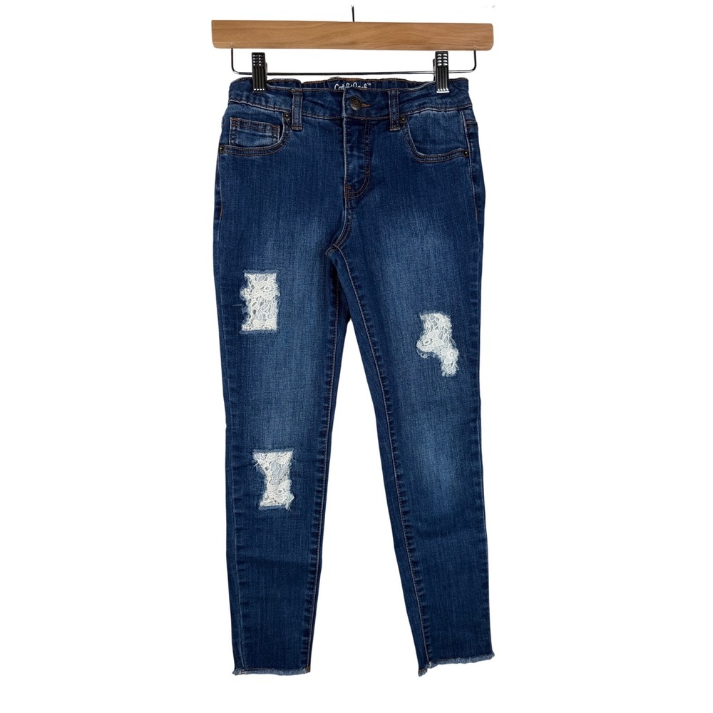 Cat & Jack Elastic Waist Jegging size 10 Blue